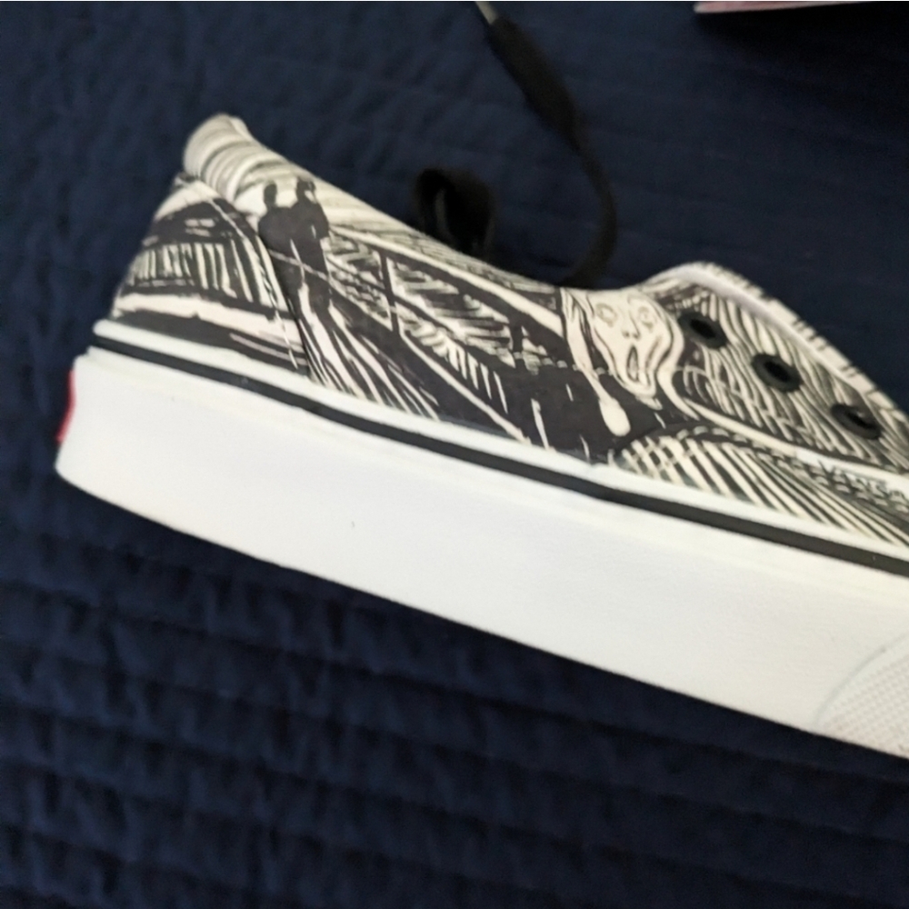 Vans Era MOMA Edvard Munch VNOA4BV41UB Women 5.5 Black and White 042025 - Picture 6 of 7